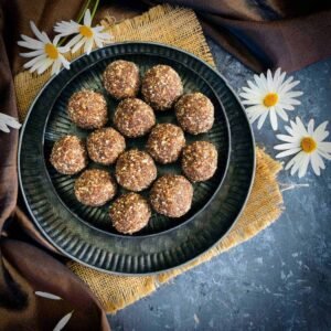 Ragi Dry Fruit Laddu (Healthy Millet Energy Balls)
