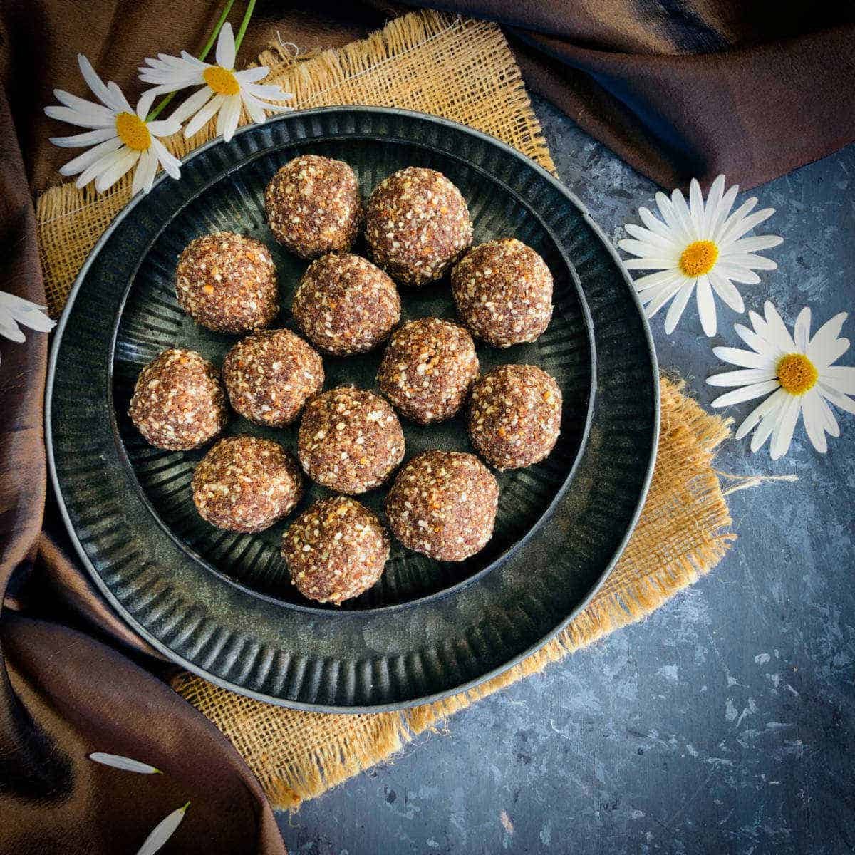 Ragi Dry Fruit Laddu (Healthy Millet Energy Balls)